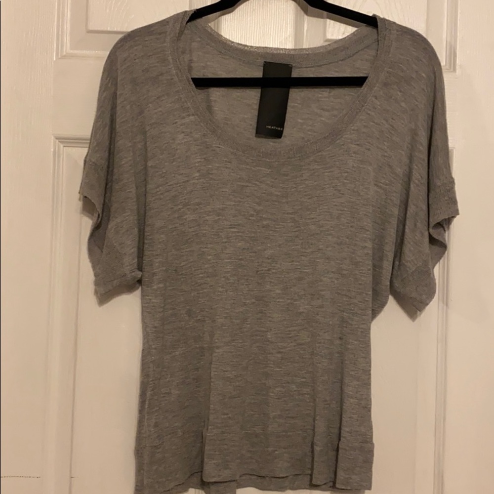 Soft T-shirt with Flowy Sleeves